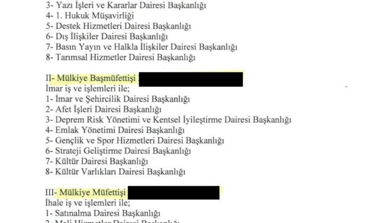 CHP’li Yavuzyılmaz: AKP döneminde; 2012-2019 yılları arasında  mülkiye müfettişleri tarafından hiçbir ‘Genel Teftiş’ yapılmadığını tespit ettik
