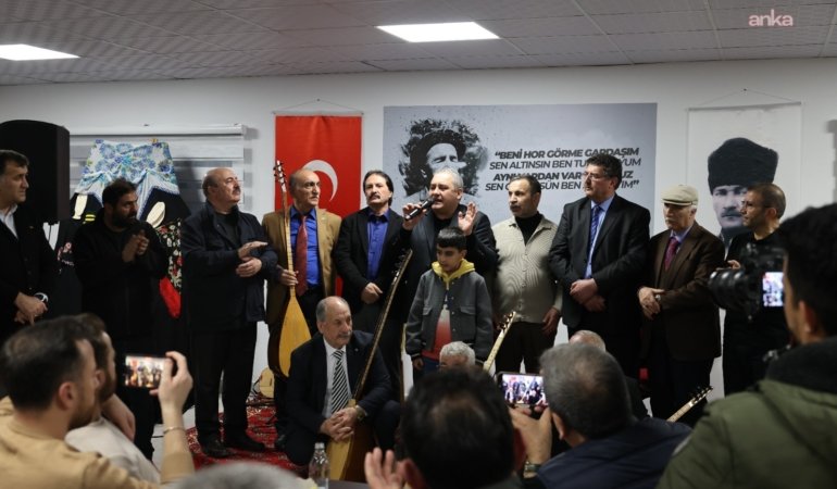 Keçiören Âşıklar Kıraathanesi’nde geleneksel ramazan eğlencesi düzenlendi