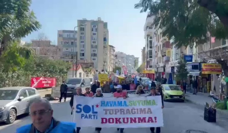 SOL Parti, Söke’de yürüyüş düzenledi