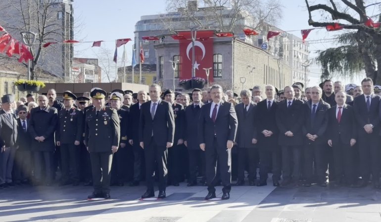 Trabzon’un düşman işgalinden kurtuluşunun 108. yıl dönümü törenlerle kutlandı