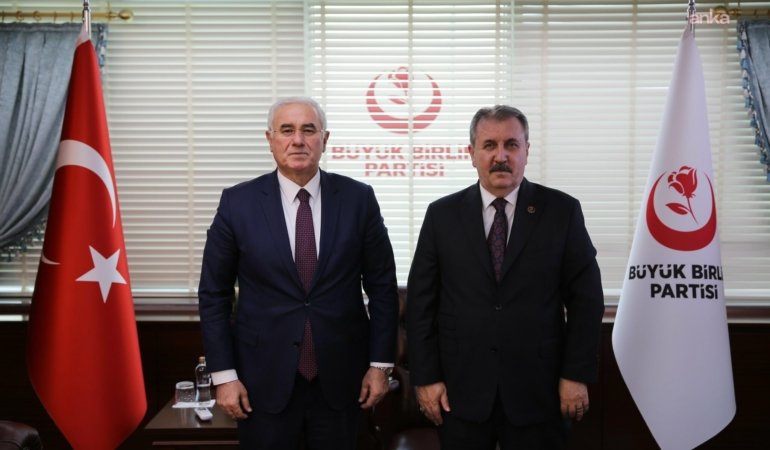 Destici, Kamu Başdenetçisi Akarca’yı ağırladı