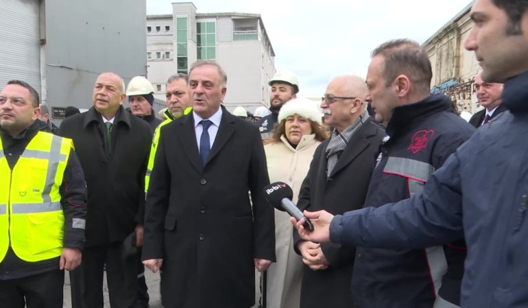 Haliç Tersanesi’nden Ankara’ya yerli baraj temizleme aracı… İBB Başkanvekili Nuri Aslan: “Memleketin parasını memlekette tutuyoruz”