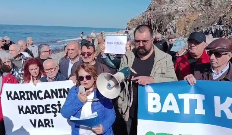 Zonguldak’ta çevre gönüllülerinden ‘vahşi depolama’ tepkisi: “Kalıcı çözüm şart”