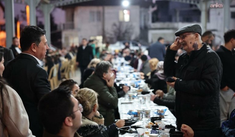 Muğla Büyükşehir Belediyesi’nin iftar sofrası Datça’da kuruldu