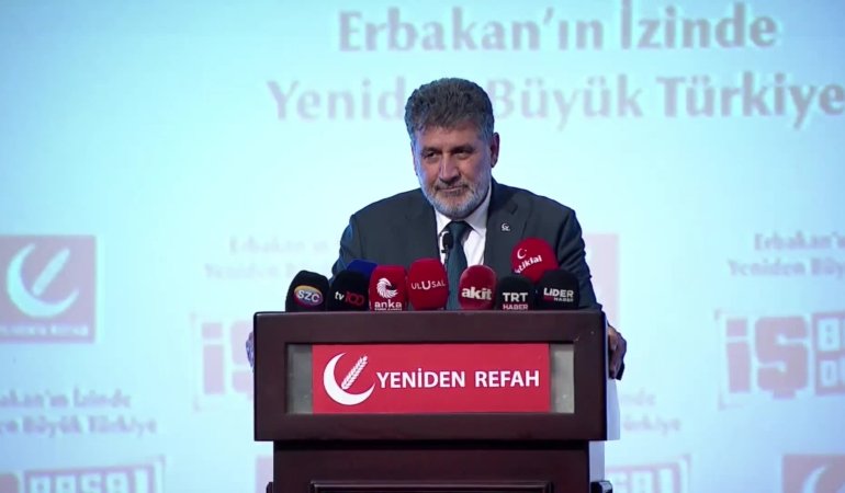 Necmettin Erbakan anılıyor…Anma programına katılan siyasi parti liderleri: Gücü değil, hakkı önceleyen bir liderdi