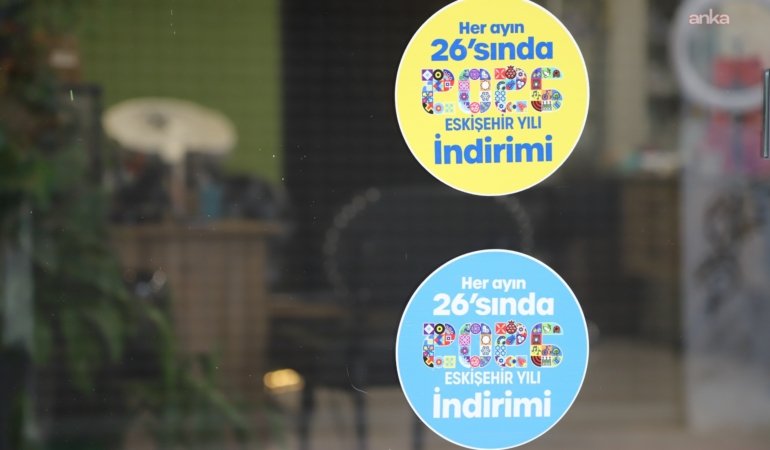 Eskişehir’de her ayın 26’sı kent genelinde indirim kampanyası